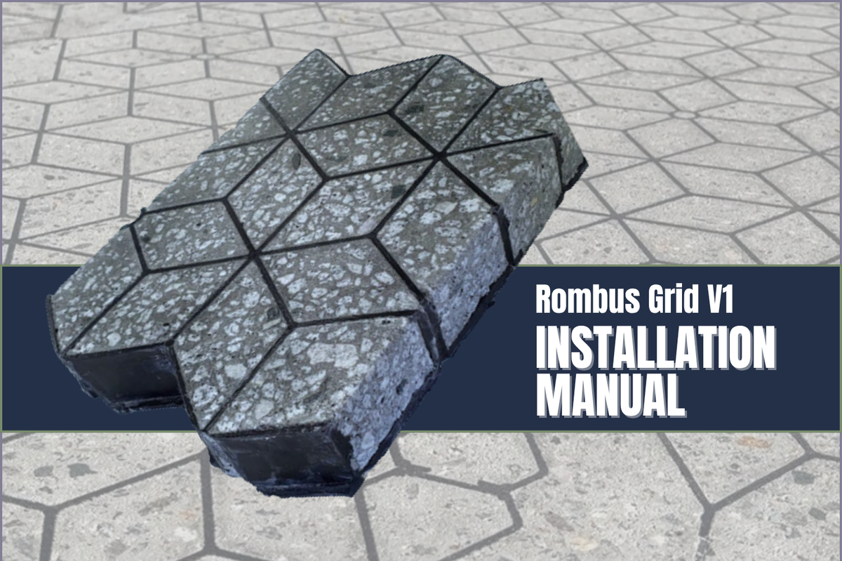 Rombus Flexible Concrete Pavement